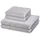 Handtuchset 4-tlg. grau