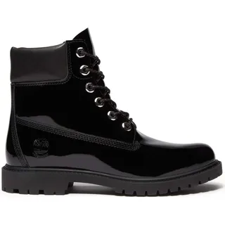 black patent leather 38