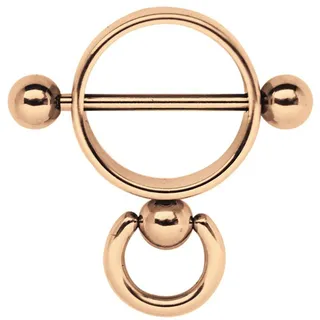 Adelia's Adeliás Piercing Brustpiercing", in rosegold | Gr.: onesize,