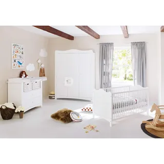 Pinolino Kinderzimmer Florentina breit 3-tlg. weiß