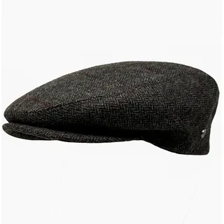 WEROR Herren Schiebermütze Flatcap Schirmmütze Cap Mütze Fischgrät WEROR-380.1 (60, Braun) - 60