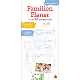 Heye Familienplaner zum Selbstgestalten 2026