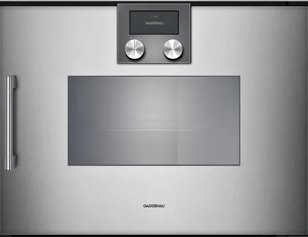 Gaggenau BSP220111 Dampfgarofen 60 cm Serie 200 Metallicallic Türanschlag rec...