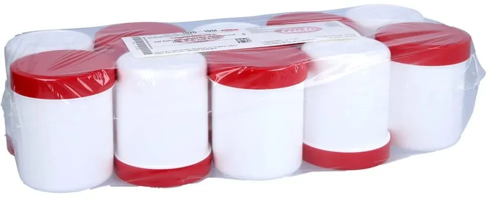 Salbenkruke Weiss100gr Rot