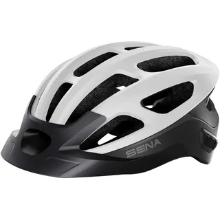 Smart Fahrradhelm (Matte White, M)