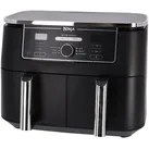 Ninja Doppel-Heißluftfritteuse AF400EU, schwarz