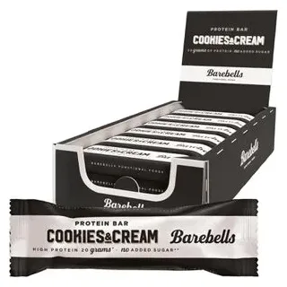 Barebells Cookies & Cream Riegel 12 x 55 g