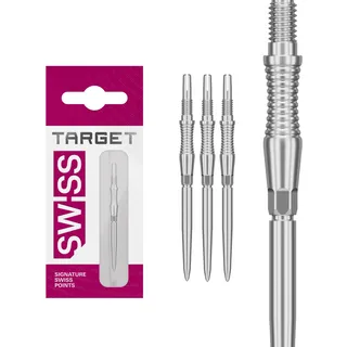 Target Darts Swiss Point Storm-Dart-Points, RST (3er-Set Points) 35 MM – Silber | Dart-Point-Wechsel, Swiss Storm Points, Profi-Dartzubehör