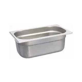 SCHNEIDER GN-Behälter 1/4, Edelstahl, Maße: 265 x 162 mm 530243 , Größe: 2,5 l, Tiefe: 100 mm