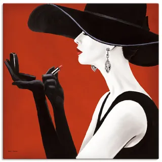 ARTland »Hut ab II«, Frau (1 Stk. tlg. als Leinwandbild, Poster, Wandaufkleber in verschied. Größen