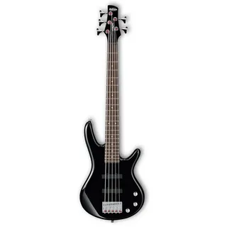 Ibanez E-Bass, E-Bässe, 5-Saiter E-Bässe, miKro GSRM25-BK Black - E-Bass