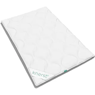 knerst KNERST® Sommerdecke - Bettdecke für komfortables Schlafen - dünne Decke für den Sommer - Größe: 200x200 cm - Weiß