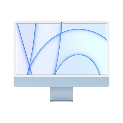 Bild iMac 24" mit Retina 4.5K Display M1 8 GB RAM 512 GB SSD 7-Core GPU blau