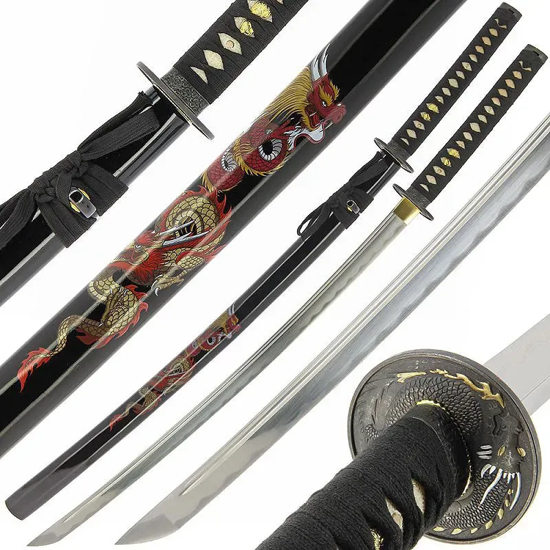 Samuraischwert Katana Dragon mit Saya