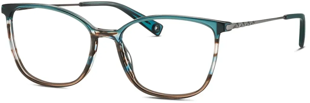 Brille Brendel 903137 465416 petrolbraun verlauf - dunkelgu Gr. 54-16