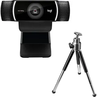Logitech C922 Pro Stream Webcam, Schwarz