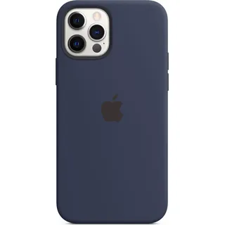 Apple iPhone 12 | 12 Pro Silikon Case mit MagSafe dunkelmarine