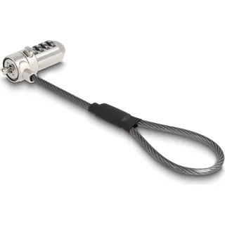 Navilock 20942 - Notebook Sicherungskabel, Zahlenschloss, Kensington Slot