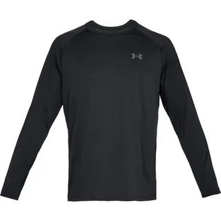 Under Armour Tech 2.0 langarm Trainingsshirt Herren 001 black/graphite L