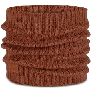 Buff Knitted Merinowolle Neckwarmer Norval Schlauchschal 330 norval cinnamon