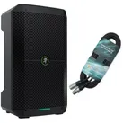 Mackie Lautsprecher Thump GO mobile Box mit Akku und XLR-Kabel (Aktiv), PA Lautsprecher, Schwarz