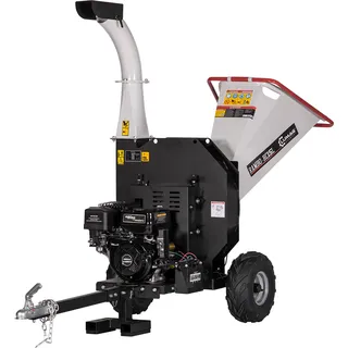 Lumag Benzin Gartenhäcksler HC15L 12PS | 4 Messer + 22 Klingen auf Scheibenrad