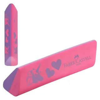 Faber-Castell Radiergummi Einhorn Dust free pink/lila, 1 St.