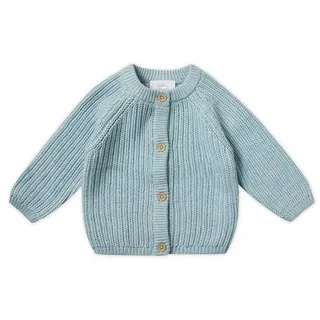 Stellou & friends Strickjacke Gerippter Cardigan Gerippter Cardigan 74/80