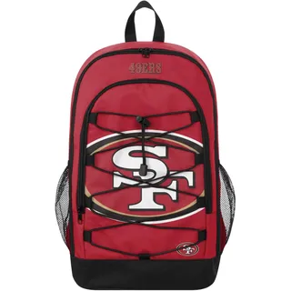 Foco NFL San Francisco 49ers Big Logo Bungee Rucksack Backpack Tasche Bag Football