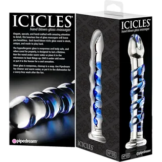 Icicles „No. 5“, 18 cm, blau