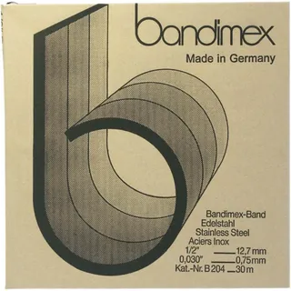 Bandimex Stahlband V2A, 16mm-5/8", L 30m