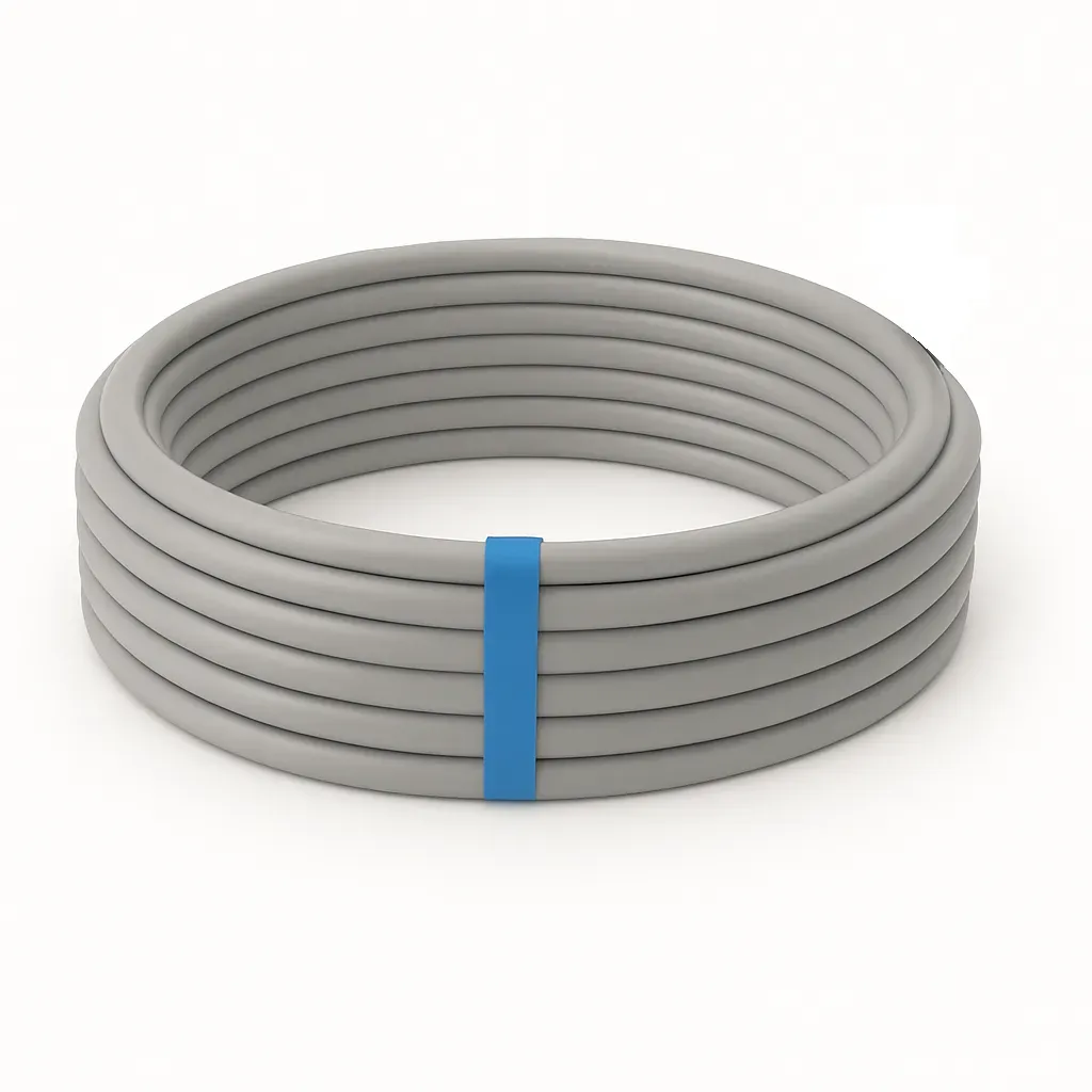 PVC-Mantelleitung NYM-J 5x2.5 mm2, eindrähtig, 25m, grau