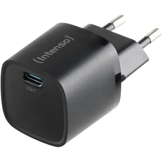 Intenso Power Adapter W30C2 GaN, Schwarz