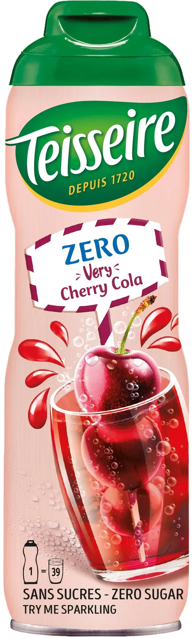 Teisseire Zero Sirup Cherry Cola 600ml