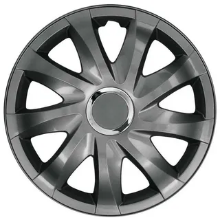 NRM Radkappe DRIFT, 14 in Zoll, (1-St) Radkappe 14'' universal 1 Stück grau