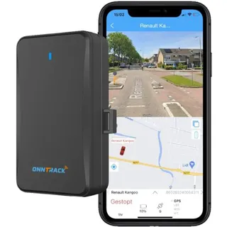 ONNTRACK Portable Pro+ GPS Tracker Auto – Eingebauter Tracker mit Echtzeit GPS Live Tracking, Ohne ABO, 90 Tage Akkulaufzeit, 4G LTE Peilsender mit App-Steuerung und Manipulationsalarm
