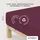 Baumwolle 140 x 200 - 160 x 220 cm purple deep
