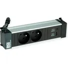 Bachmann, Steckdosenleiste, Power Frame S 2xUTE 916.5251xUSB A&C 22W Charger 0.2mGST18 (2 x, CEE 7/5, CEE 7/3, 0.20 m)