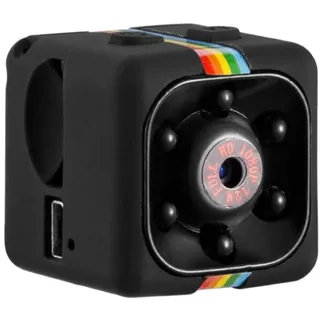 COFI 1453 MINI FULL HD B4-SQ11 1080P Kamera mit Bewegungsmelder Würfelkamera Schwarz - Schwarz