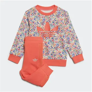 Adidas Originals Trainingsanzug CREW SET (2-tlg) weiß 92