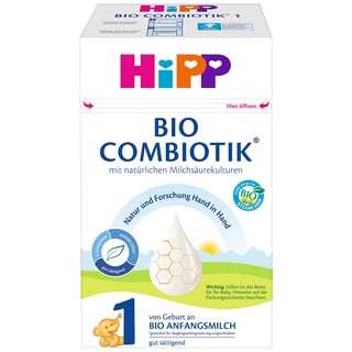 HiPP Bio Milchnahrung 1 BIO Combiotik, 4er Pack (4 x 600g)