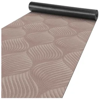 ANRO Läufer Flur Teppich Läufer Küchenläufer Küchenteppich Teppich Velours rutschfest waschbar für Flur, Schlafzimmer, Wohnzimmer, Küche Baker Braun 50 x 100cm