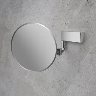 viverso Zoom me Kosmetikspiegel mit 5-facher Vergrößerung, VM7001CR,