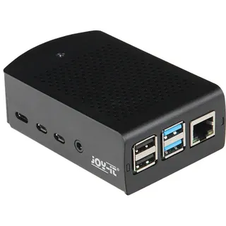 Raspberry Pi 4 B Mini-Linux-PC-KIT, 4 GB RAM, komplett montiert und betriebsbereit