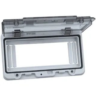 Betätigungsklappe Klappfenster Einbau für Verteiler Maschinen Schaltschränke 8 Module IP67 Doktorvolt 6009
