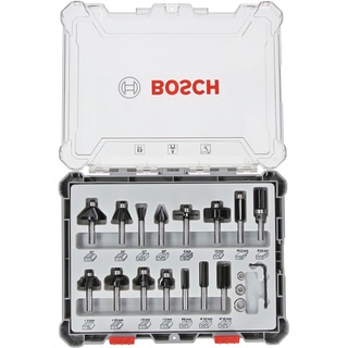 Bosch Professional HM Fräser-Set 15-tlg. 2607017472