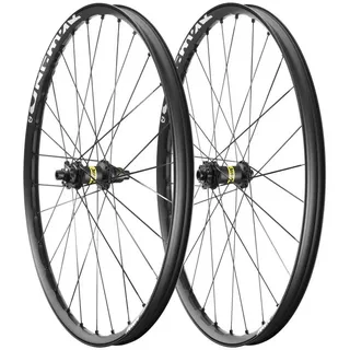 MAVIC E-deemax S 29 ́ ́ Boost Cl Disc Tubeless Mtb-laufradsatz - Black / White - 15 x 110 / 12 x 148 mm