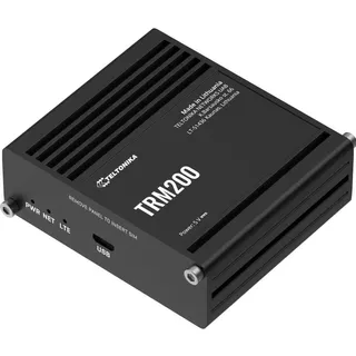 Teltonika TRM200 (EU) 4G CAT4 Modem, Router, Schwarz