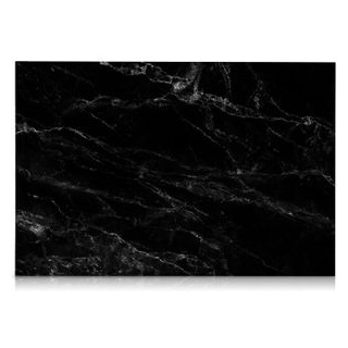 Navaris Magnettafel Memoboard, Black Marble, 60 x 40 cm, schwarz
