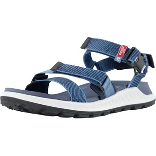 ECCO EXOWRAP M 3S TEX Sandal, Retro Blue/Marine, 45